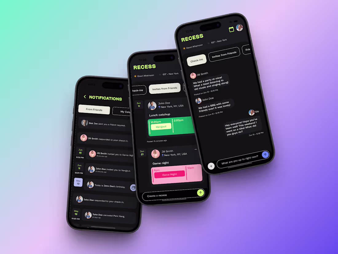 Cover image for Recess - Social Networking