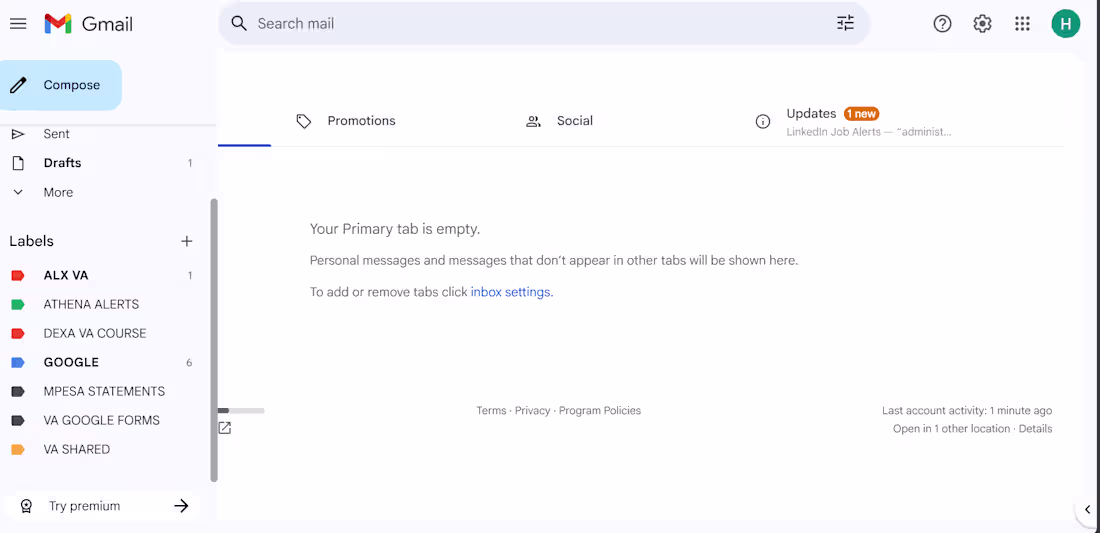 Cover image for Inbox Management