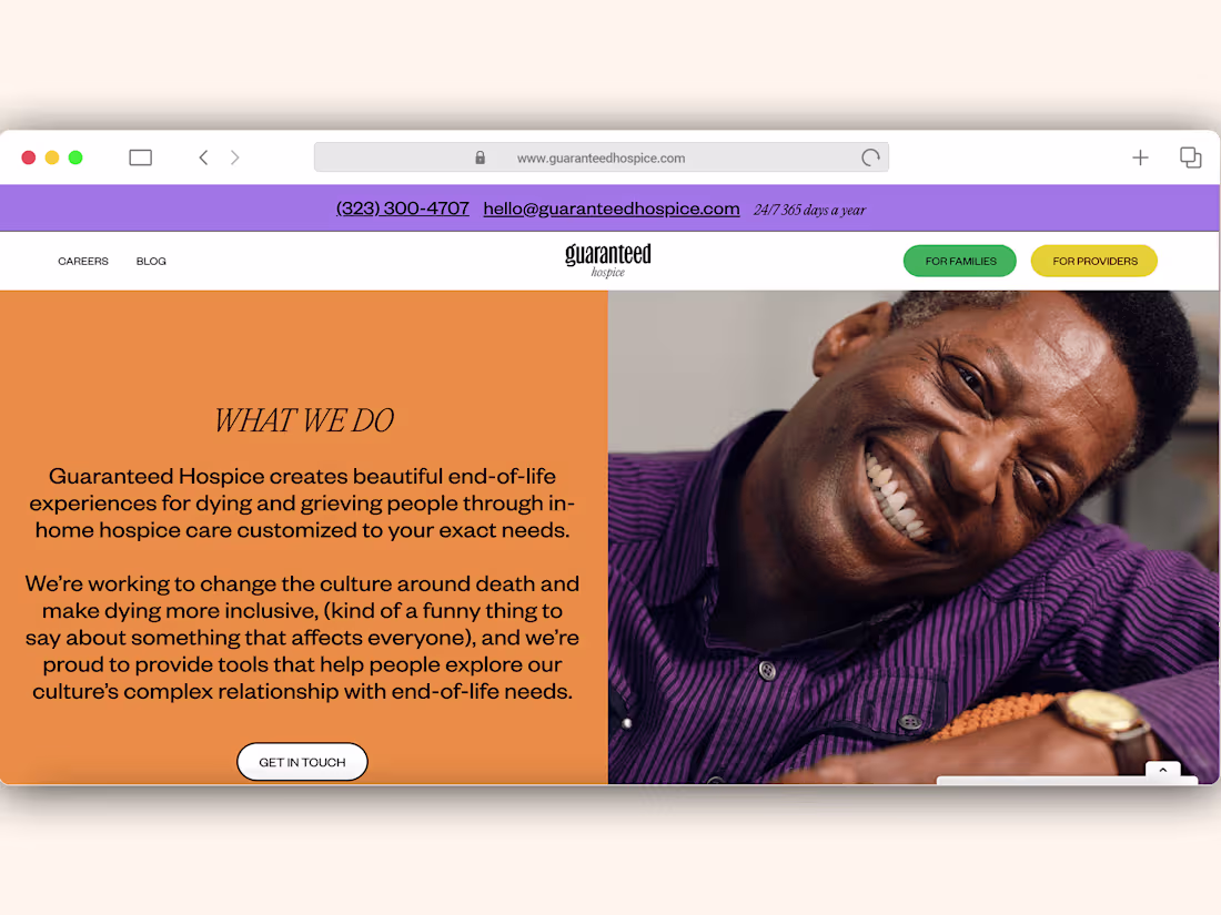 Cover image for GUARANTEED HOSPICE — Brittany Shuck