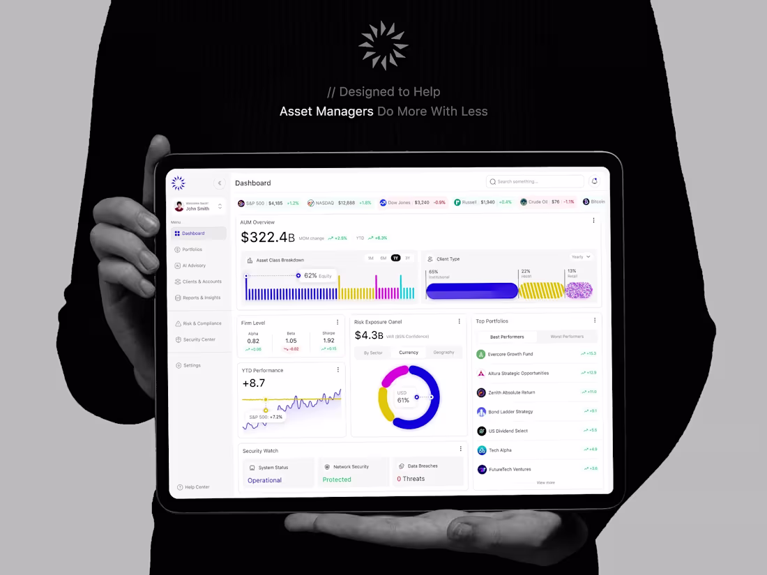 Cover image for AI-Powered Asset Management Dashboard