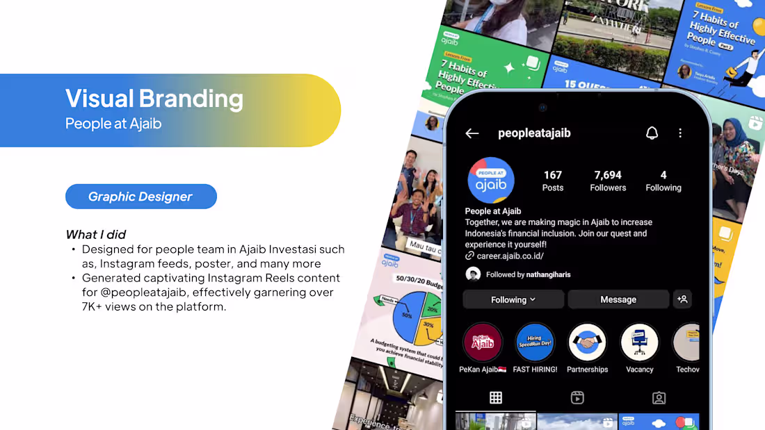 Cover image for Graphic Design Project Ajaib