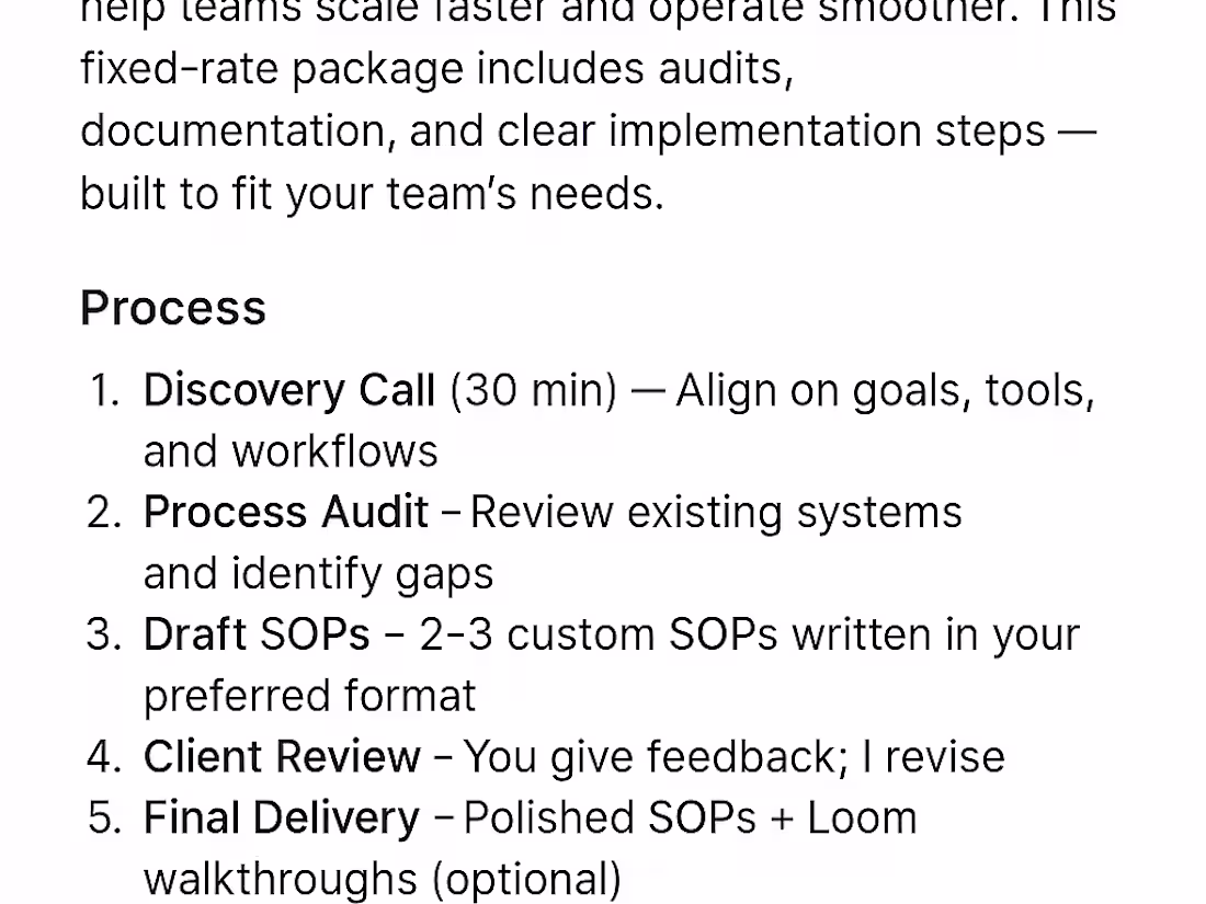 Cover image for SOP Creation, Operations Strategy, Lean Systems