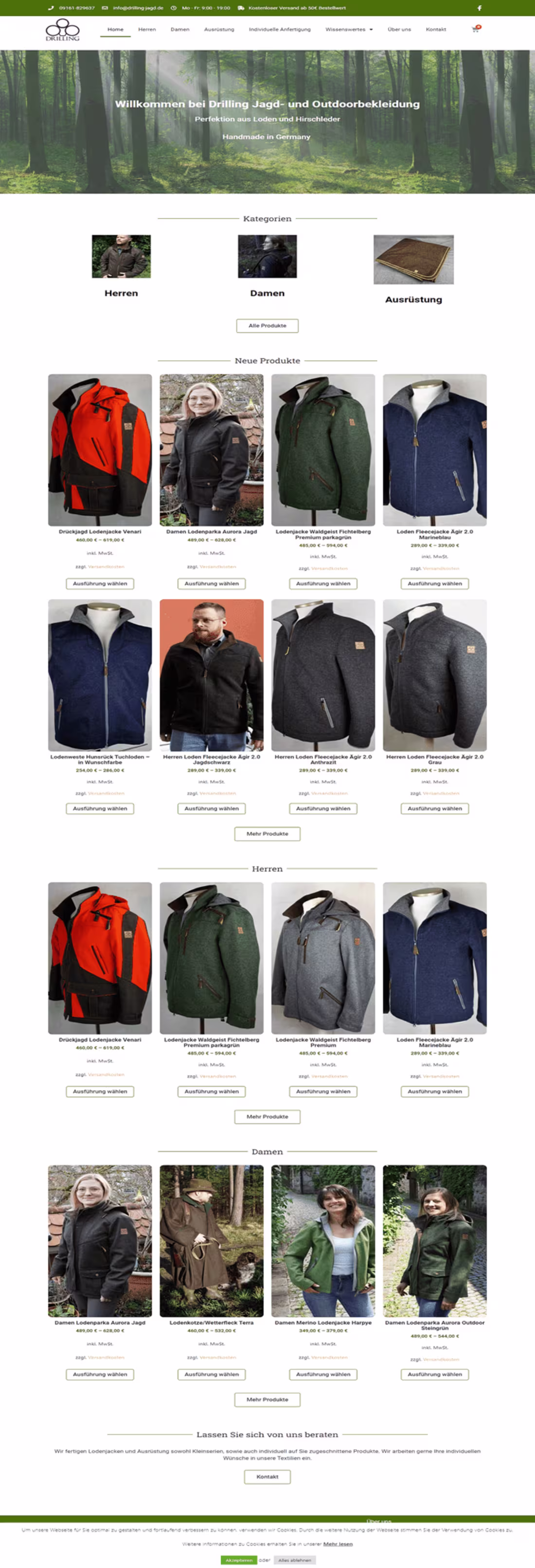 Cover image for Clothing E-commerce Website with WordPress