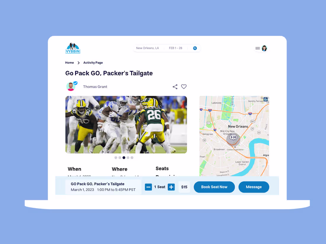 Cover image for Vybbin 🕺🏻