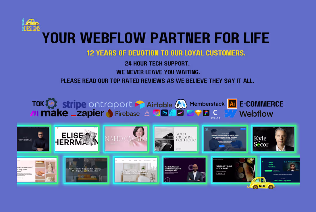 Cover image for Webflow Website Development