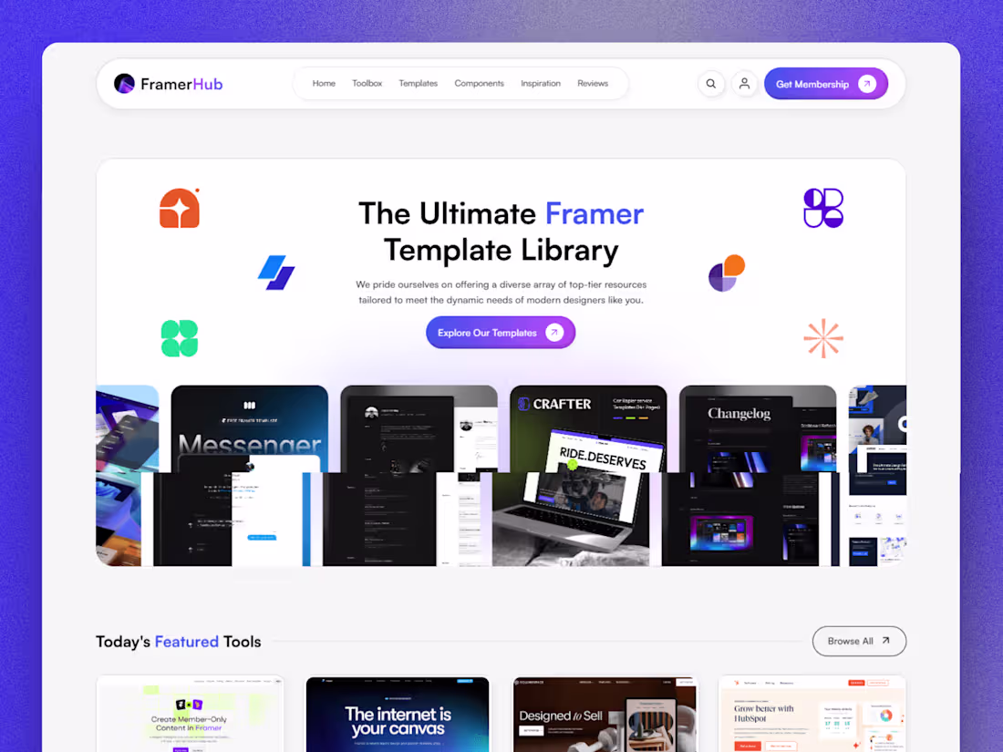 Cover image for FramerHub - Membership Site