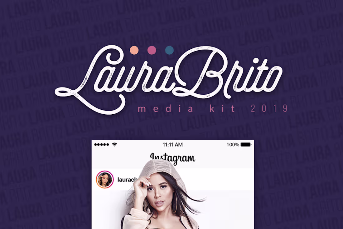 Cover image for Laura Brito / Mediakit