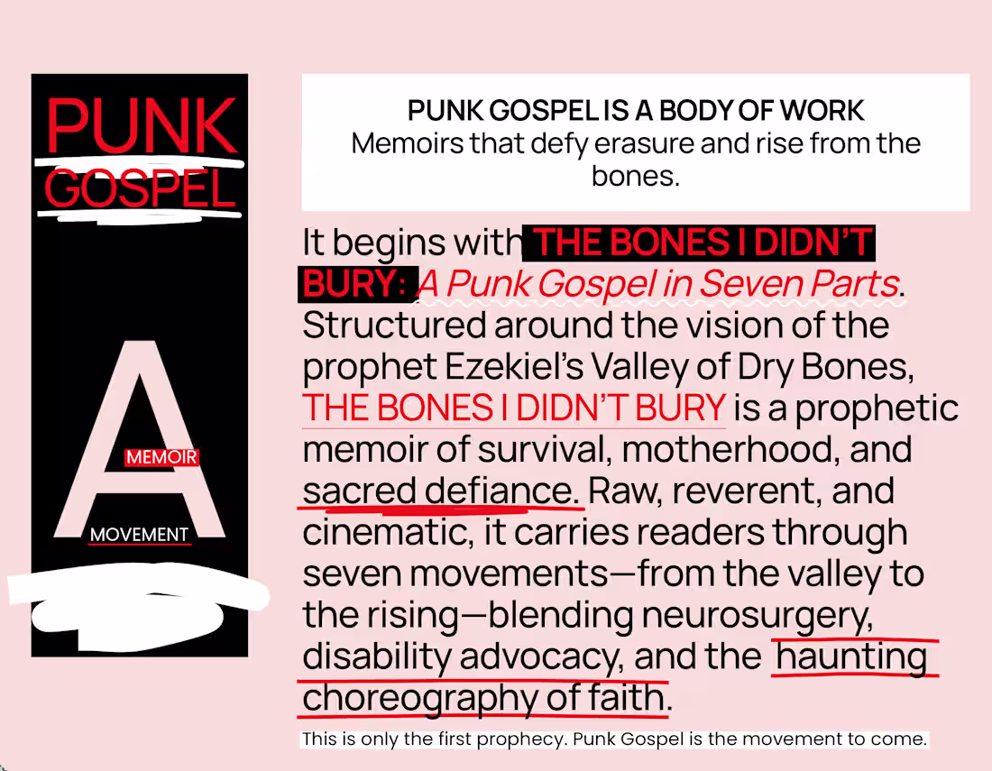 Cover image for Punk Gospel Press — Visual & Narrative Brand Direction