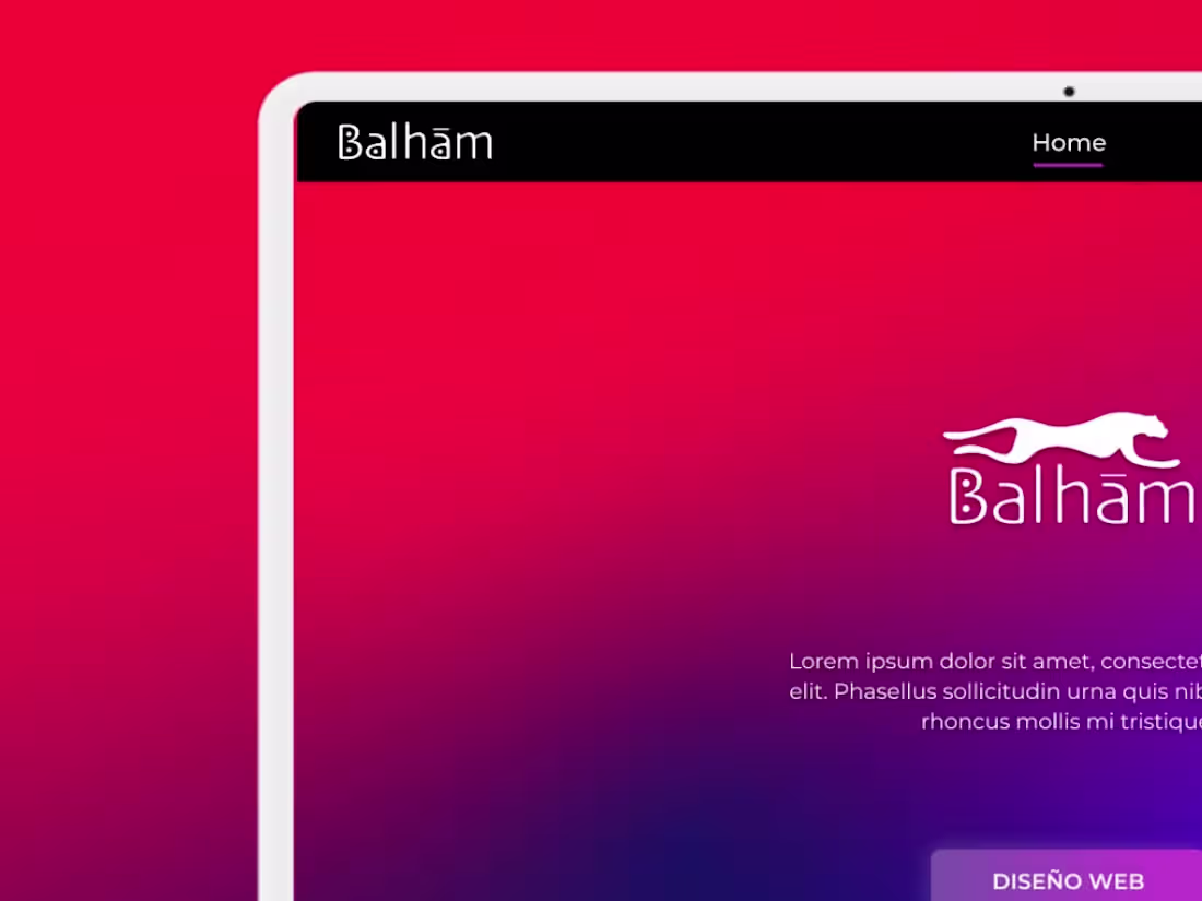 Cover image for Balham Web Design - Google UX Certificate Project