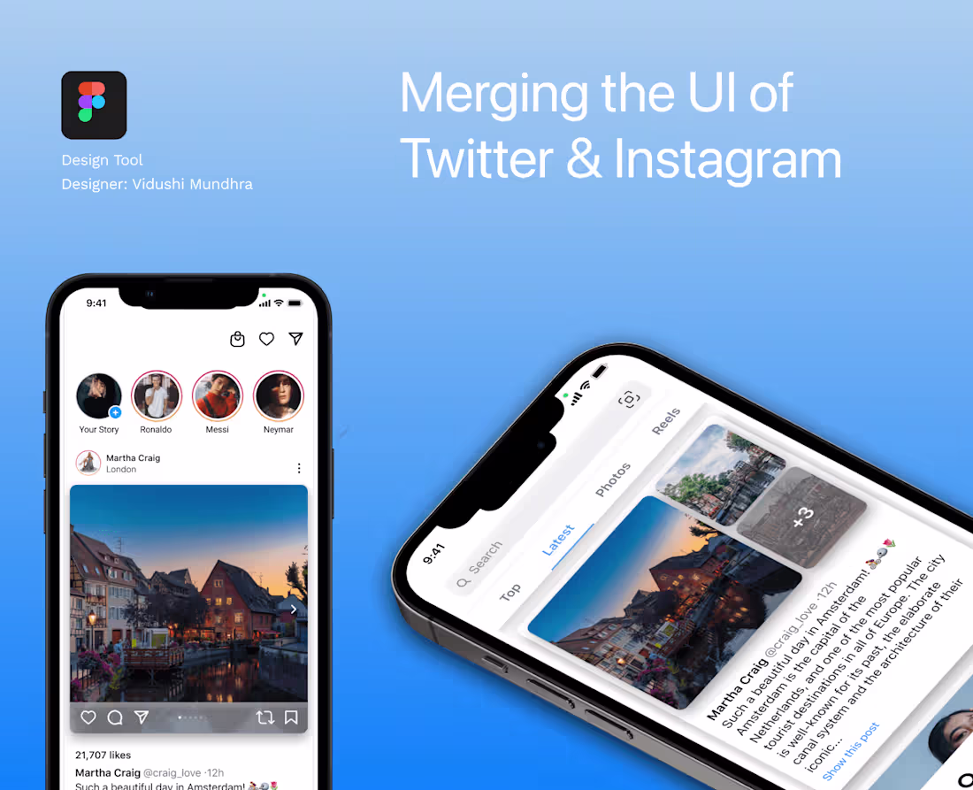Cover image for Merging the UI of Twitter & Instagram