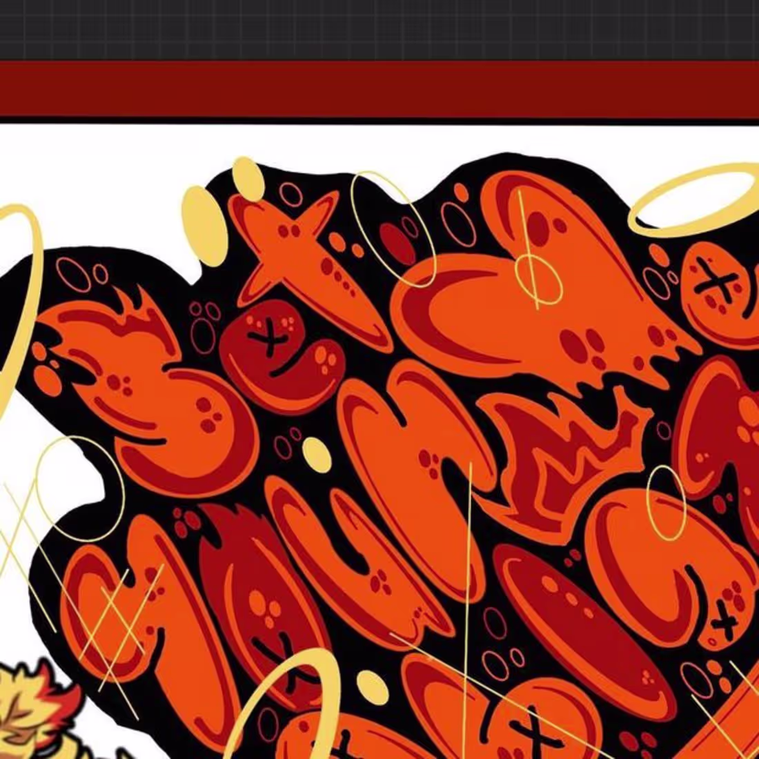 Cover image for @wxlf_graphics on Instagram: “Set Your Heart Ablaze Commissione…