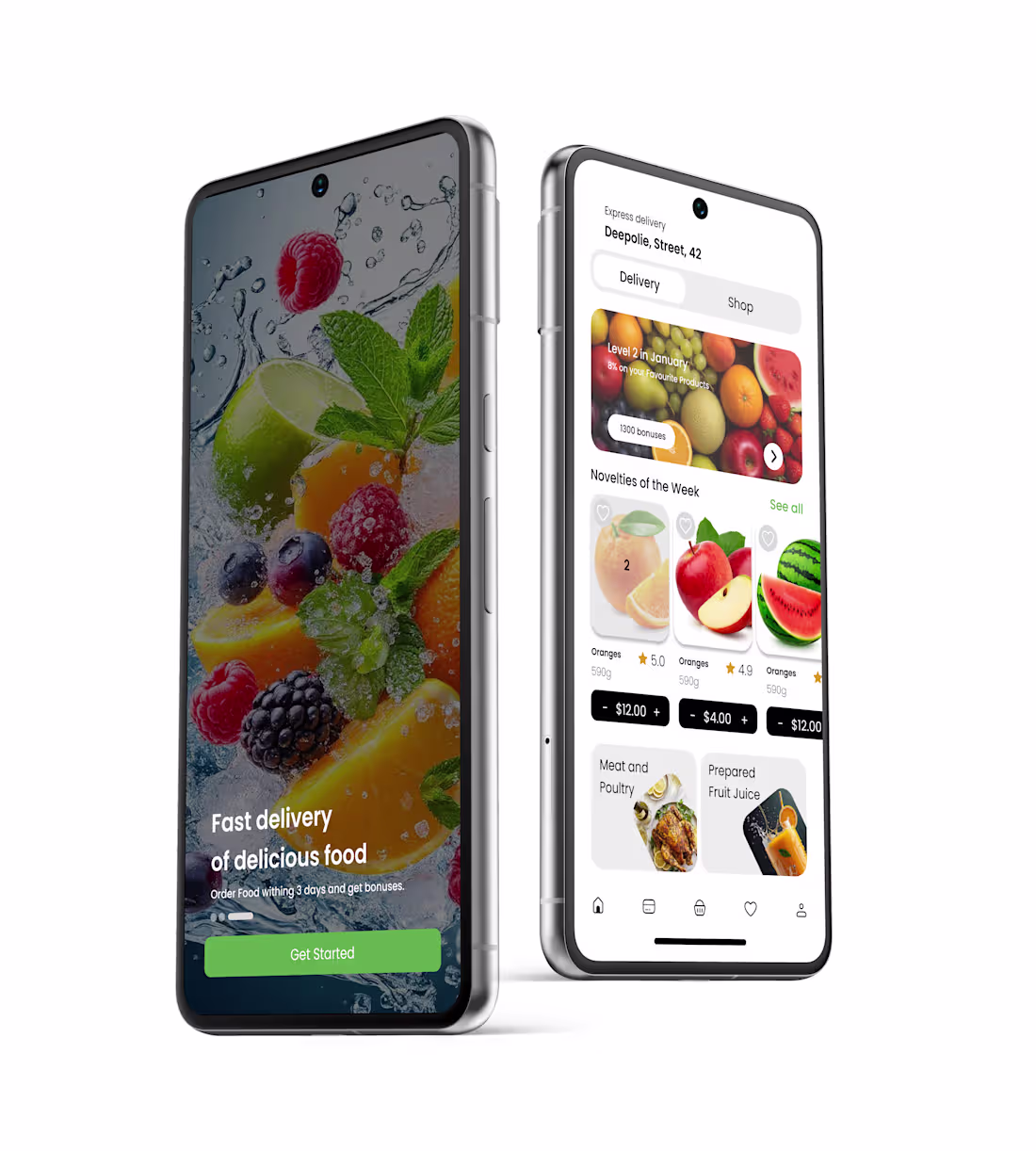 Cover image for Food Delivery Mobile App UI