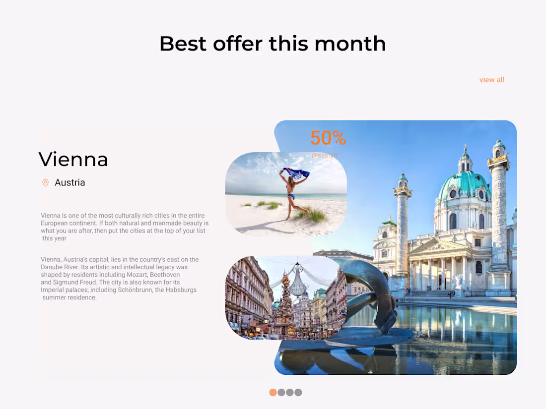 Cover image for Travel landing page 