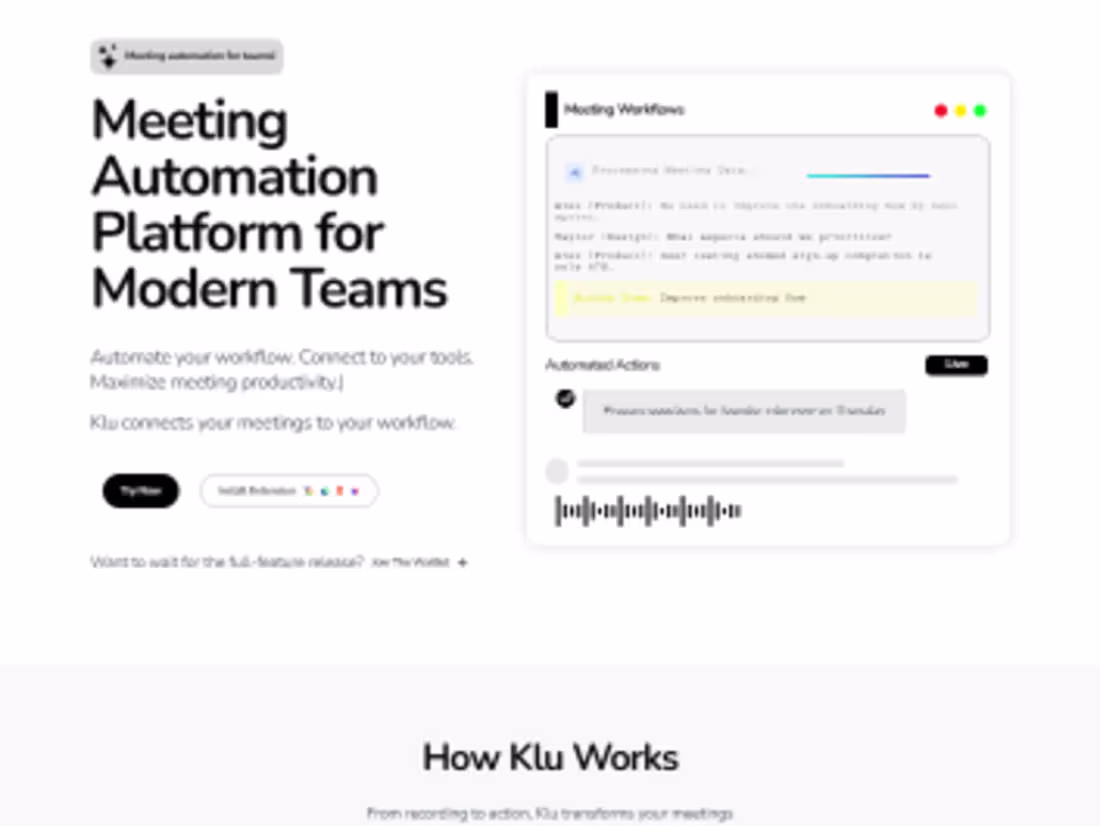 Cover image for Klu.so