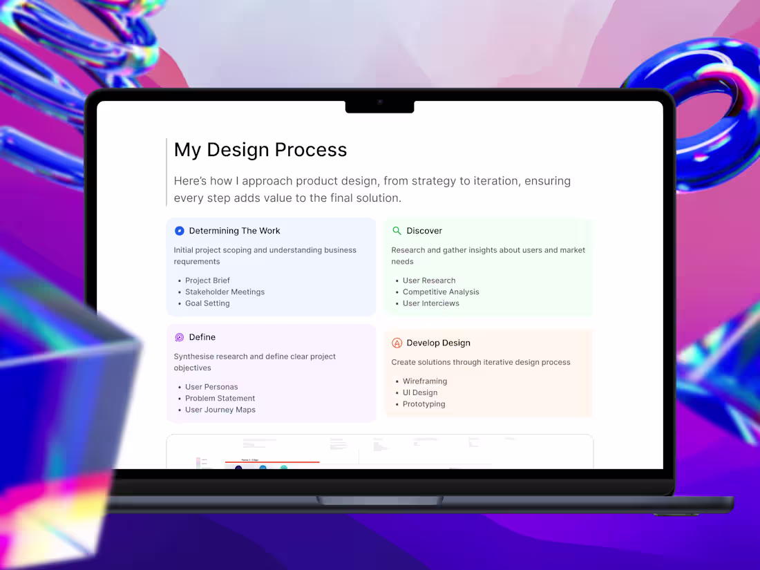 Cover image for Gil Verner Website Design Process Redesign