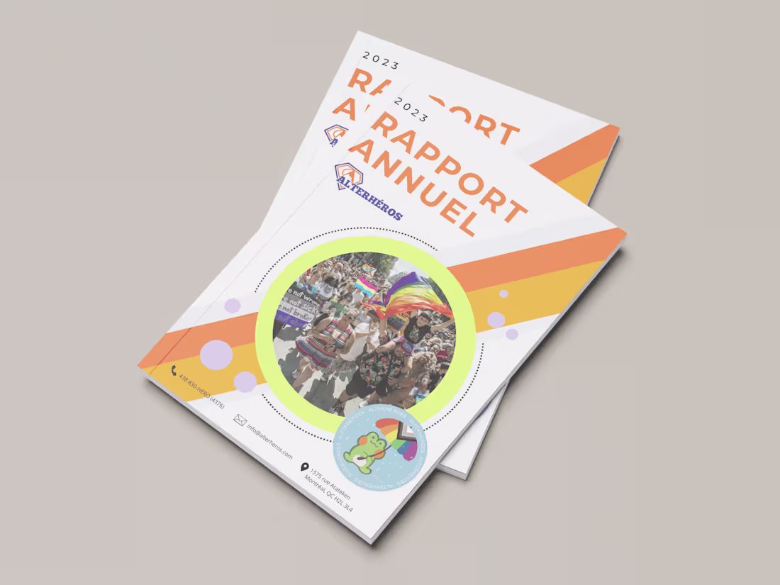 Cover image for Non-profit Organization Annual Report