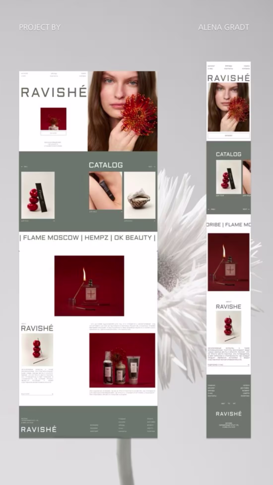 Cover image for Webdesign for cosmetic store | Magasin de cosmétiques, Cosmetiq…