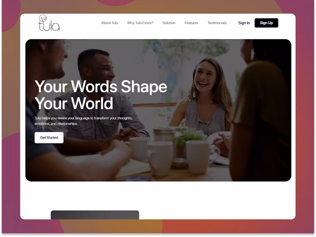 Cover image for Tula Transformation | Personal AI