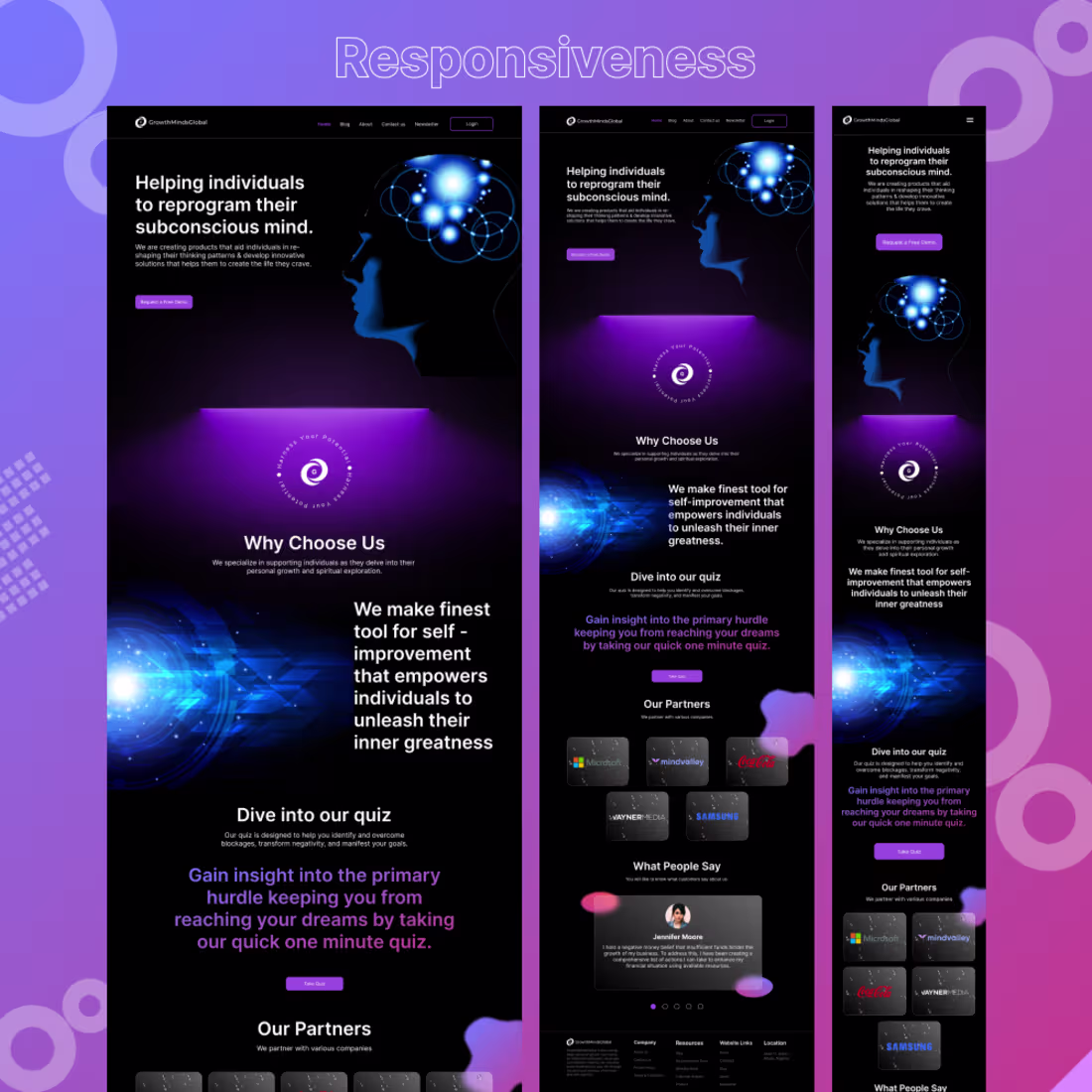 Cover image for Responsive Website/Landing Page