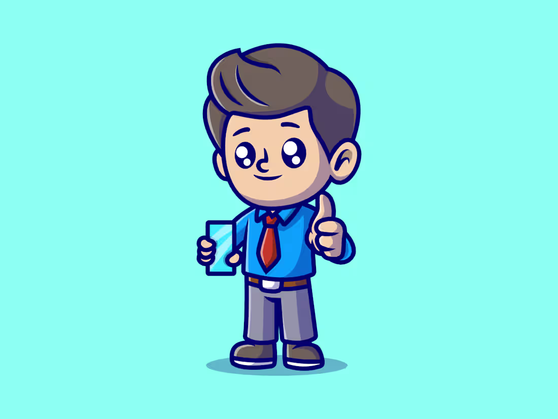 Cover image for Cute Businessman