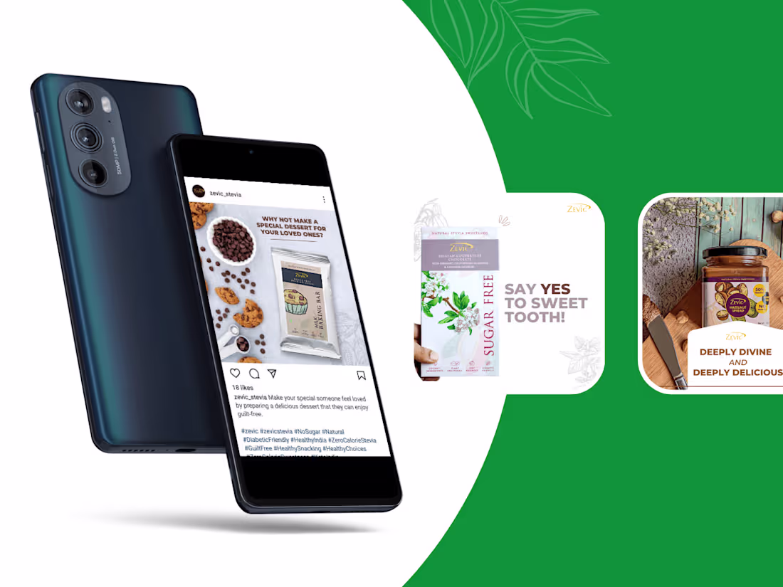 Cover image for Zevic - Social Media Design 🌱