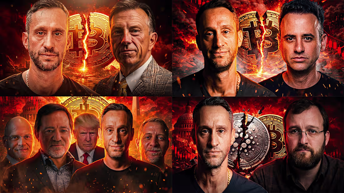 Cover image for 4 Red-Themed Crypto Thumbnails
