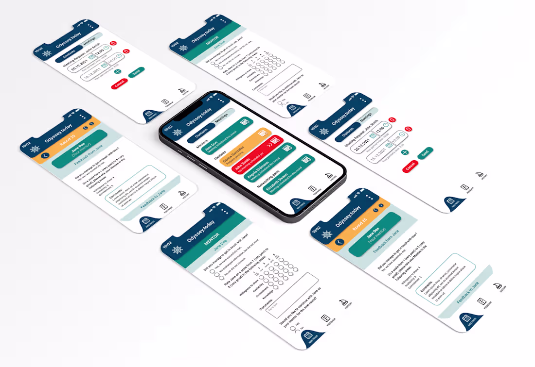 Cover image for Odyssee Mentoring App