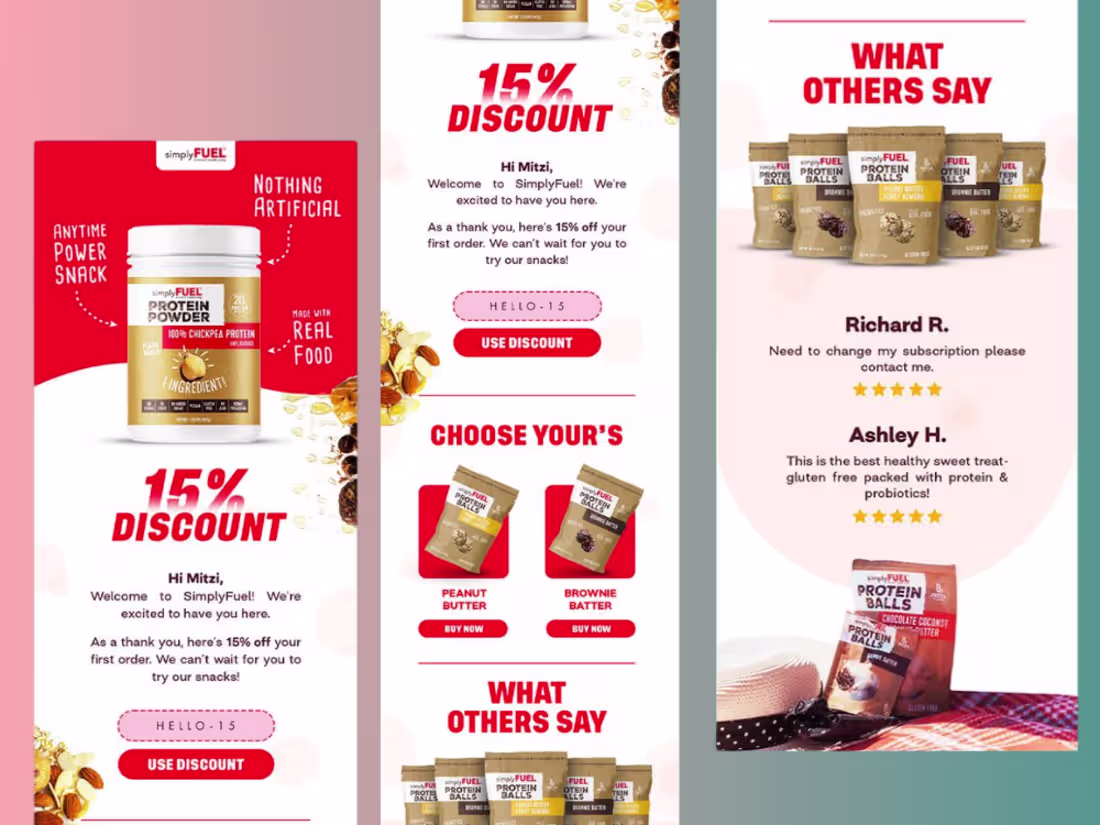 Cover image for email design