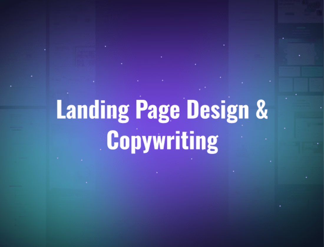 Cover image for Landing Page Design & Copywriting