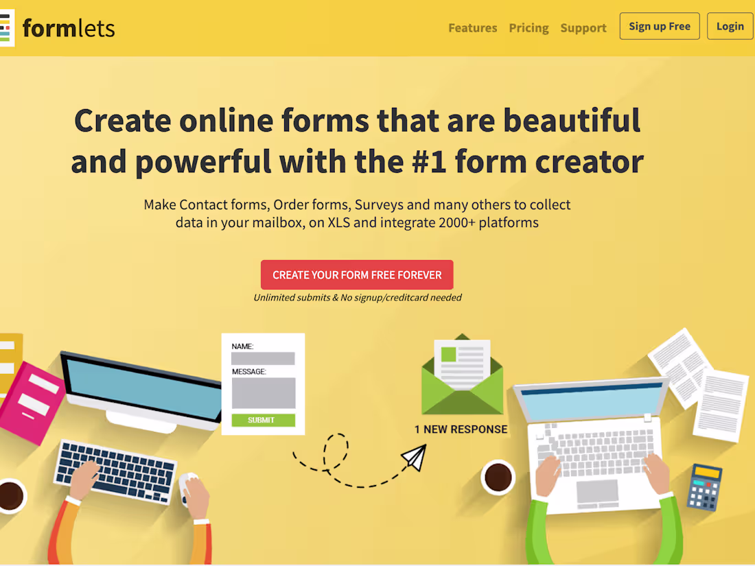 Cover image for Formlets.com