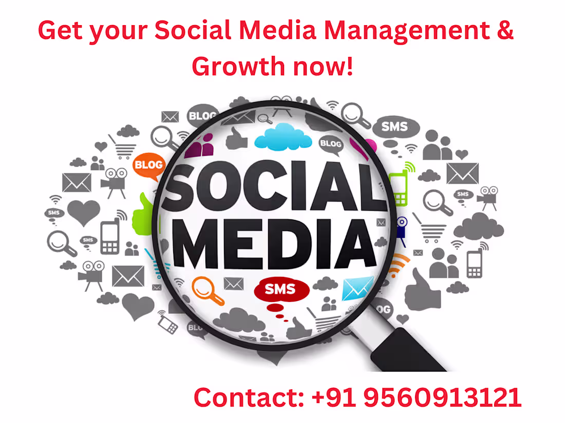 Cover image for Social Media Management & Growth