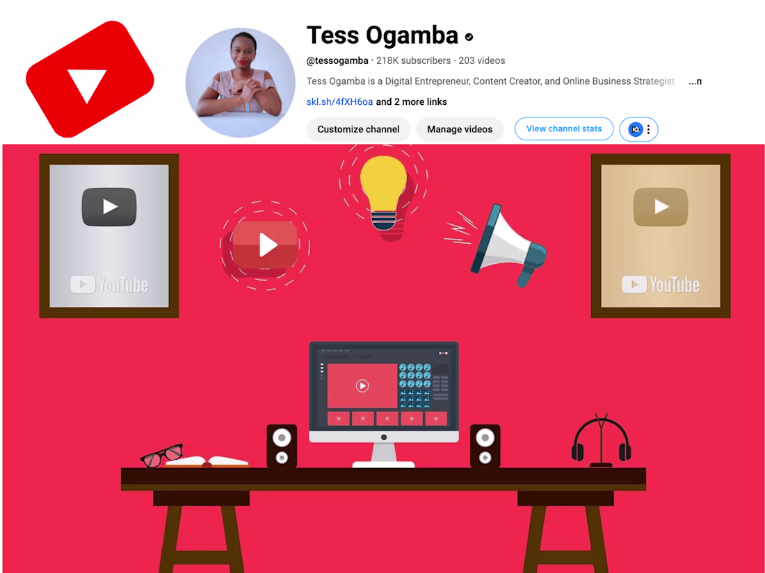 Cover image for Grew a YouTube Channel to 218K+ Subscribers and $7K Monthly 