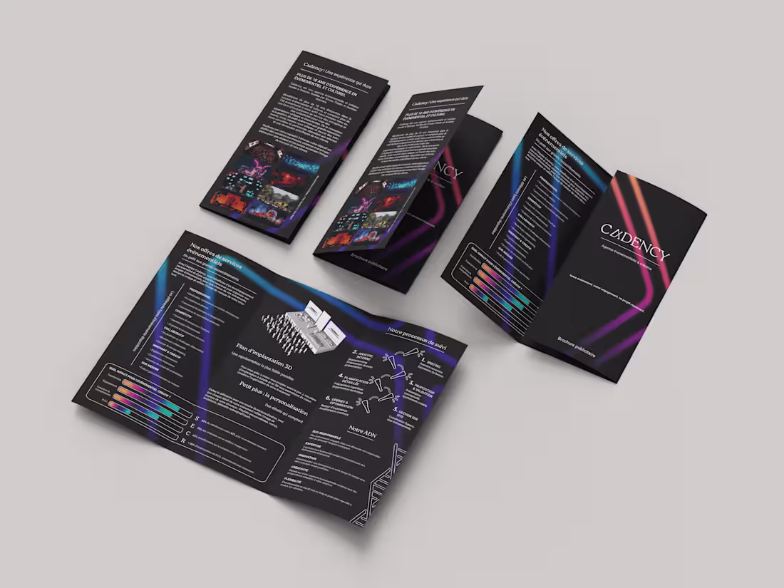 Cover image for Designed the visual identity for