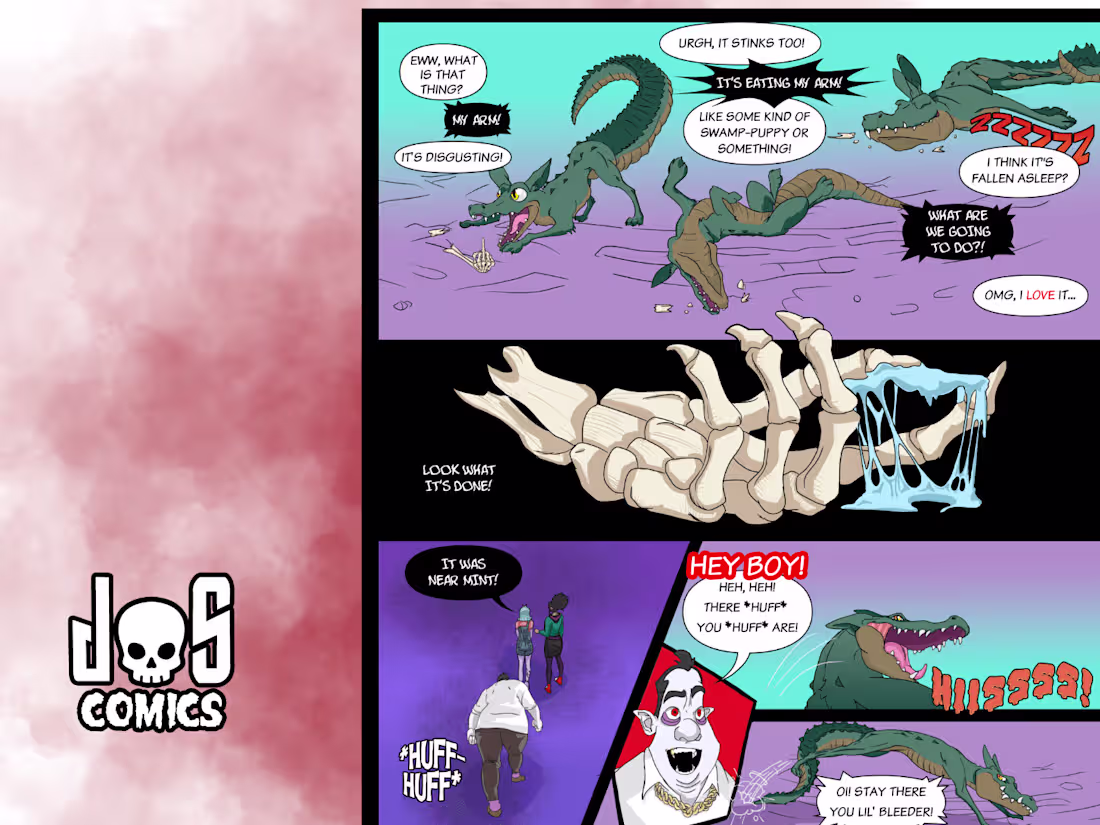 Cover image for Full Colour, 5-panel Comic Page Creation