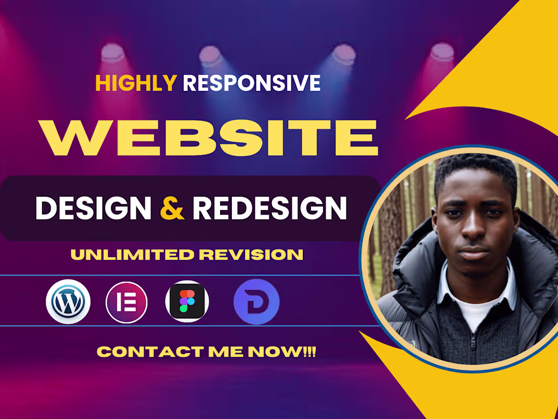 Cover image for I build, design redesign any wordpress website development 