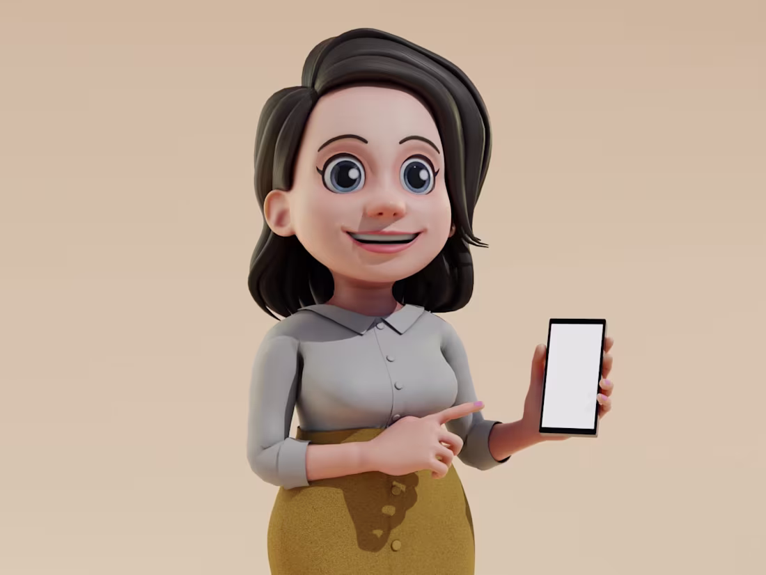 Cover image for Business Woman 3D Character