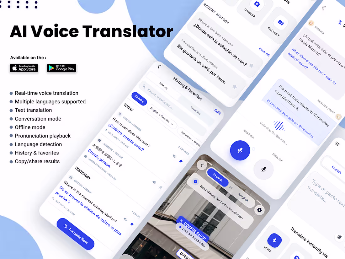 Cover image for AI Translation & Communication App
