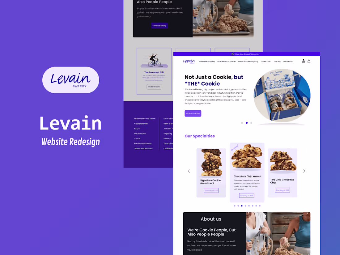 Cover image for LAVEIN BAKERS REDESIGN