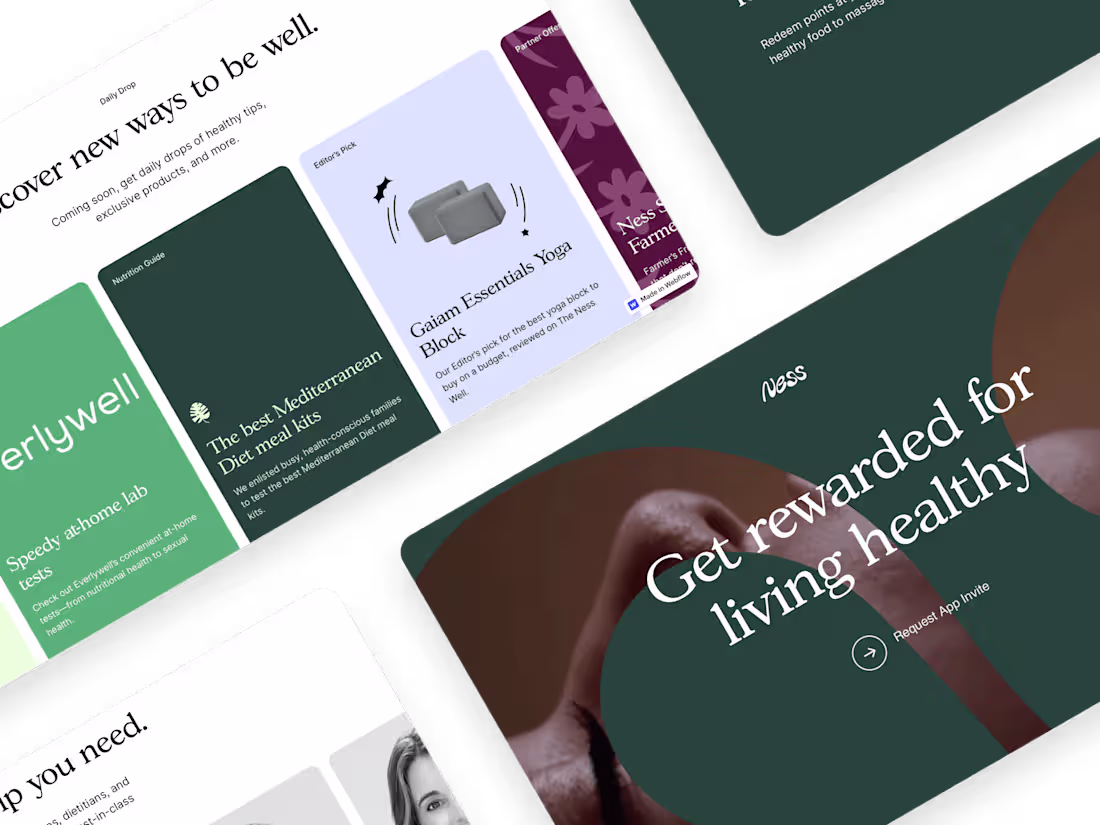 Cover image for Figma to Webflow Landing Page