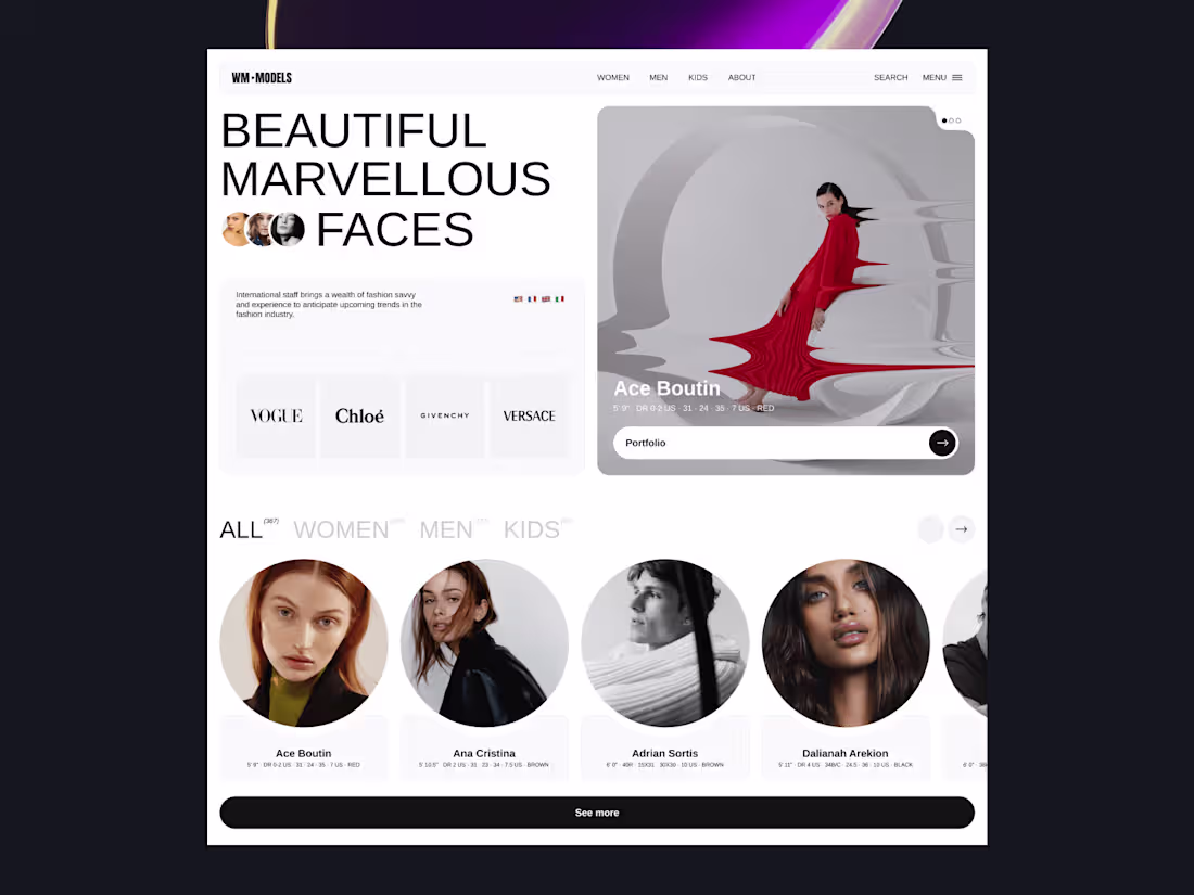 Cover image for WMMODELS DESIGN