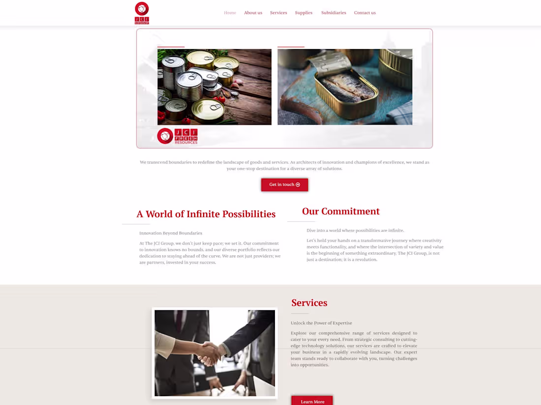 Cover image for JCI Global Website Design