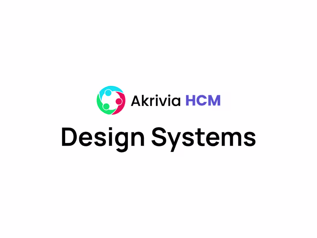 Cover image for Akriva HCM Design Systems