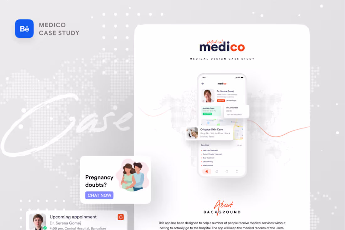 Cover image for Medico : Online Medical Services Case Study