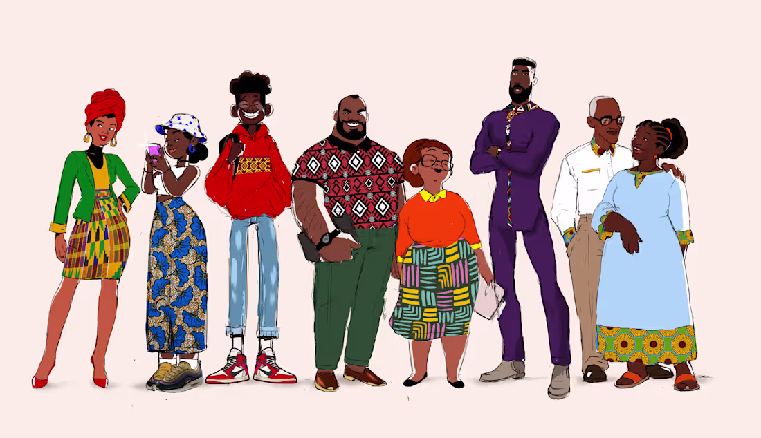 Cover image for Had a blast bringing the #Lopango Brazzaville characters to ...