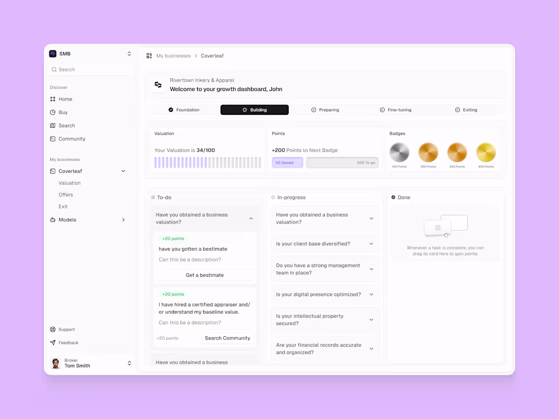 Cover image for SMB.co | Small Business Marketplace for Buyers & Sellers