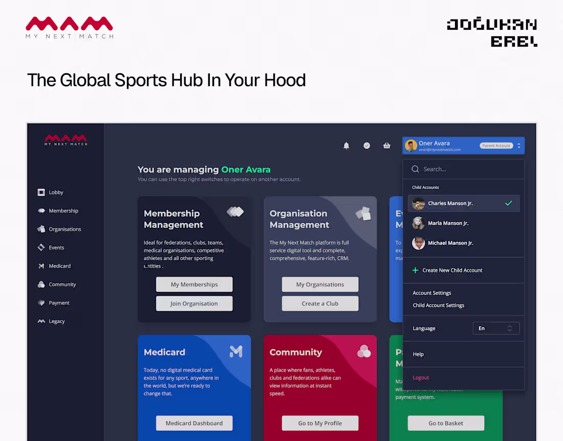 Cover image for My Next Match - Organisations