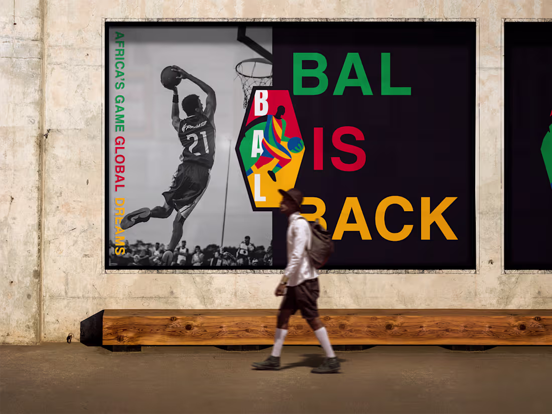 Cover image for Basketball African League - Logo Design