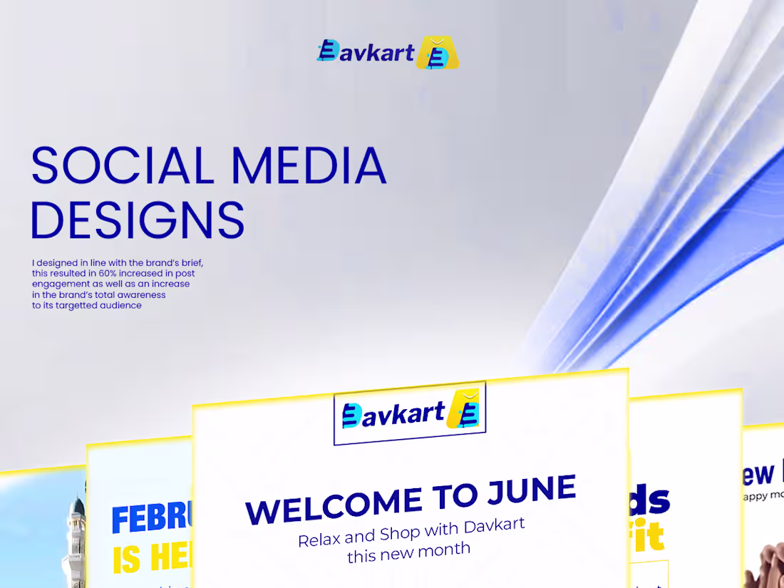 Cover image for Social media Design - B2B Brand