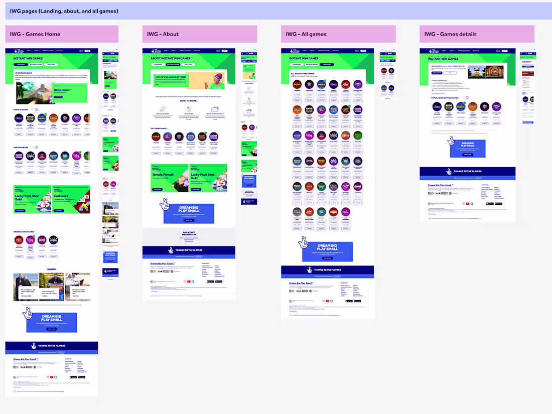 Cover image for National Lottery Instant Win Games Revamp