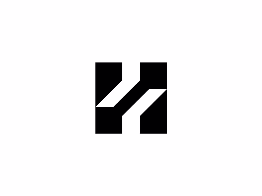 Cover image for Letter H, Hub Logo Concept // For SALE